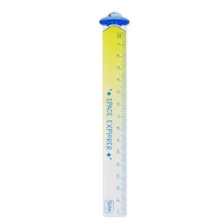 Règle Espace 15 cm - Legami - Achat en ligne - Jaines