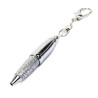 Stylo porte-clé PAILLETTES Argent - Catwalk