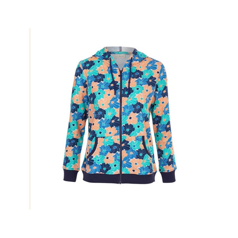 Gilet sweat zippé Gerone - La Fiancée