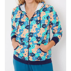 Gilet sweat zippé Gerone - La Fiancée