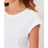 Tee shirt coton bio dentelle CEBANE - La Fiancée