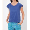 T-Shirt CEBANE Indigo - La Fiancée