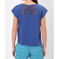 T-Shirt CEBANE Indigo - La Fiancée