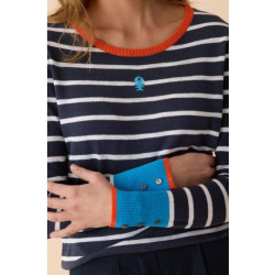 Pull Marinière DP263 - Diplodocus - Achat en ligne - Jaines