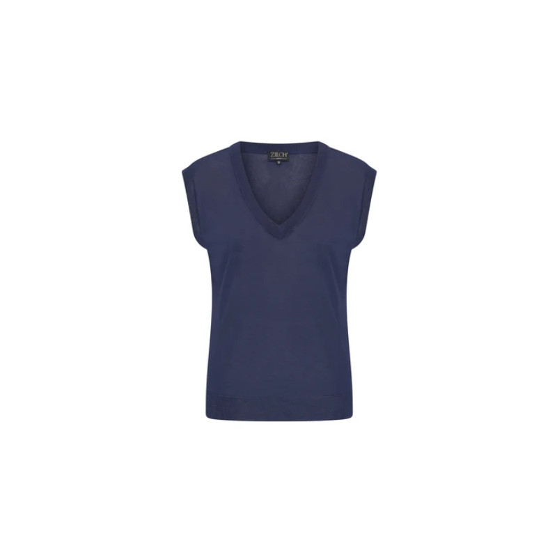 Pull sans manche marine 51VSN10.154 - Zilch