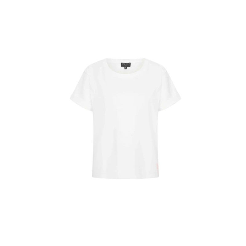 T-shirt blanc CSW10193 - Zilch
