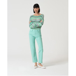 Pantalon Vert d'eau LIDE522...