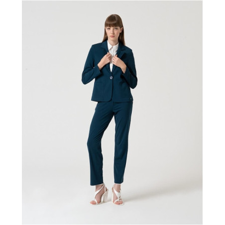 Pantalon Bleu pétrole LIPO519- Surkana - Achat en ligne - Jaines