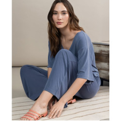 Pantalon long droit Indigo...