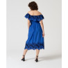 Jupe Bleu cobalt MALI623- Surkana
