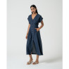 Robe  Bleu marine TINE721- Surkana