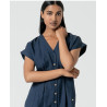 Robe  Bleu marine TINE721- Surkana