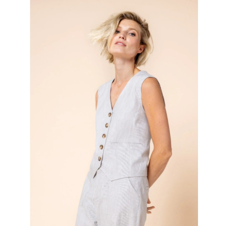 Gilet JASMINE 251LRS86 - Zilch - Achat en ligne - Jaines