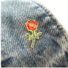 Pin's Rose éternelle - Madame La Mouette