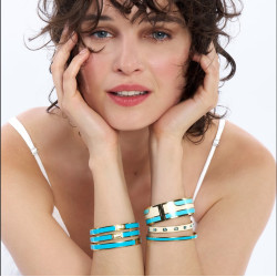 Bracelet BANGLE turquoise  - Bangle up