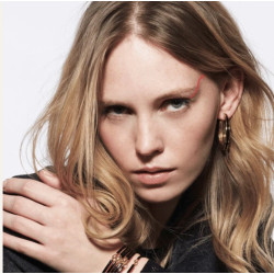 Créoles Bangle - Noir - bangle up