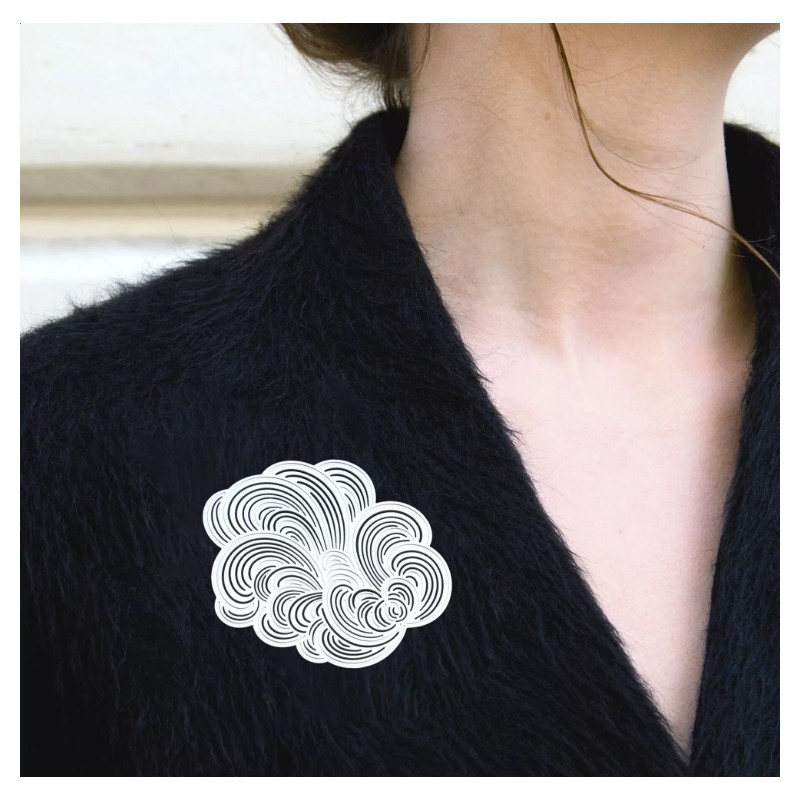 Broche aimantée MIST Doré - Grand - tout simplement