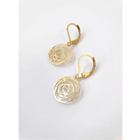 Boucles d'oreilles Dormeuses Roses - Chez Paulette Barcelona - Achat en ligne - Jaines