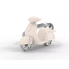 Porte-clés Scooter Dolce Vita beige- Metalmorphose