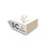 Porte-clés Scooter Dolce Vita beige- Metalmorphose