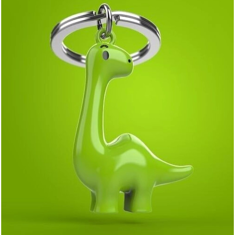 Porte-clés Dinosaure vert - Metalmorphose