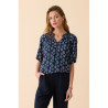 BLOUSE BOHEMIAN NAVY DBLO101 - Diplodocus