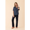 BLOUSE BOHEMIAN NAVY DBLO101 - Diplodocus