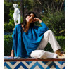 Pull Lana bleu canard - La Fiancée - Achat en ligne - Jaines