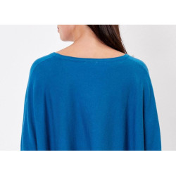 Pull Lana bleu canard - La Fiancée - Achat en ligne - Jaines