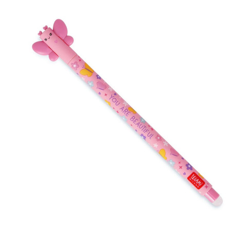 Stylo effaçable BUTTERFLY  - Legami - Achat en ligne - Jaines