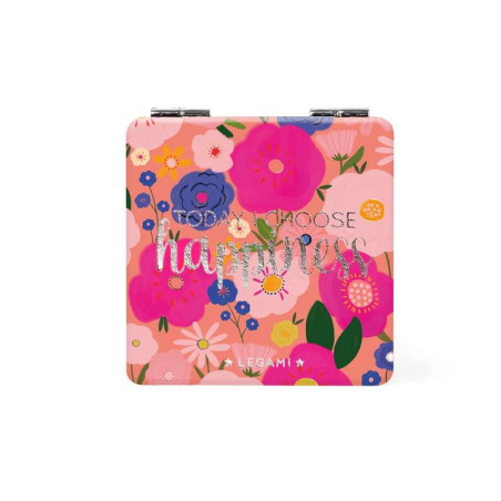 Miroir de poche -Nice to see you - Flowers - Legami - Achat en ligne - Jaines