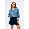 Chemise taille élastique BABI121  - Surkana - Achat en ligne - Jaines