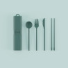 Kit de couverts nomade - Green - BINI
