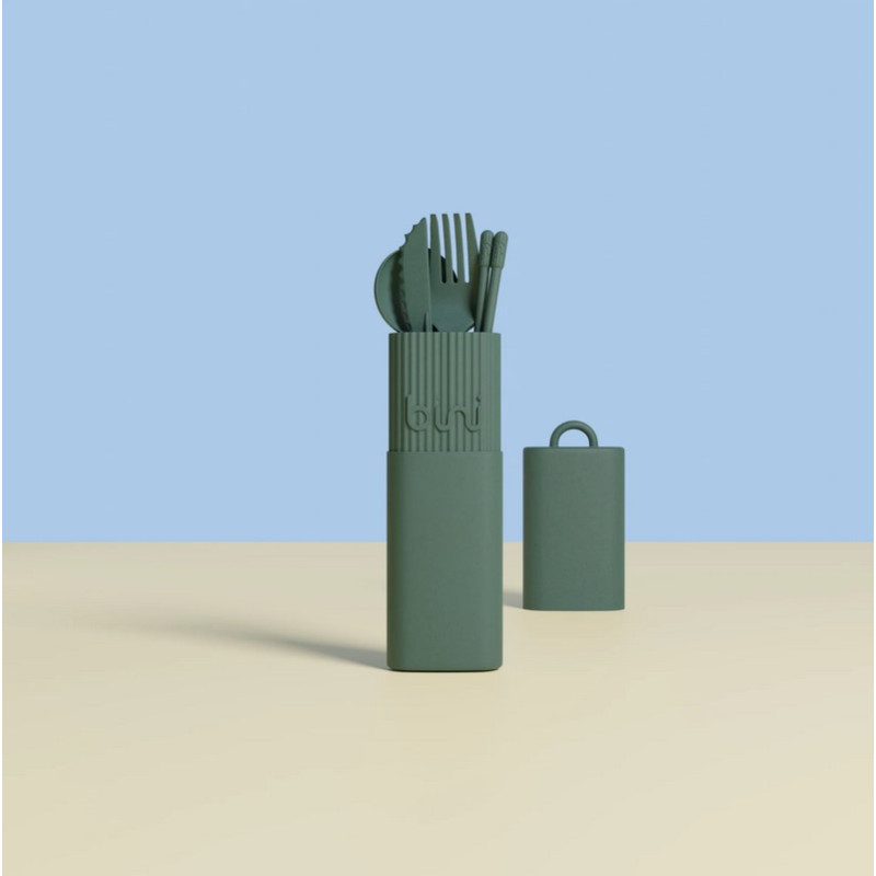 Kit de couverts nomade - Green - BINI