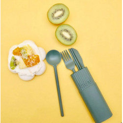 Kit de couverts nomade - Green - BINI