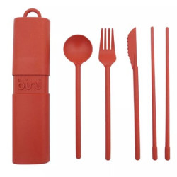 Kit de couverts nomade - Terracotta - BINI