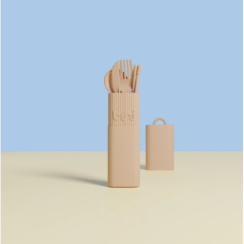 Kit de couverts nomade - nude - BINI