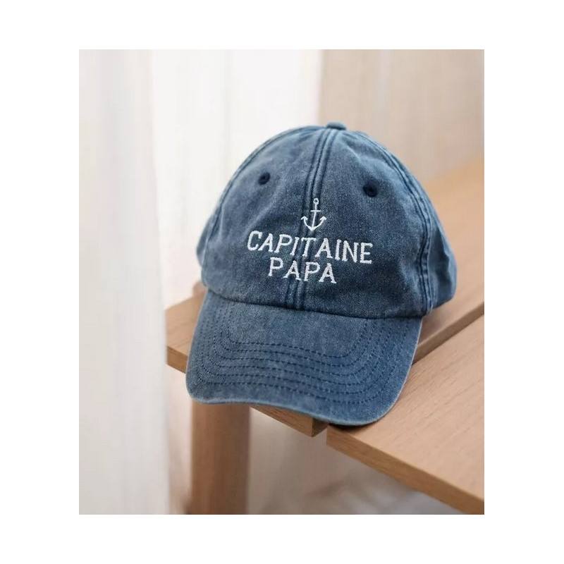 Casquette CAPITAINE PAPA - BREIZH CLUB - Achat en ligne - Jaines