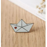 Pin's Bateau Origami - BREIZH CLUB