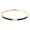 Bracelet Lily - noir  - Bangle up