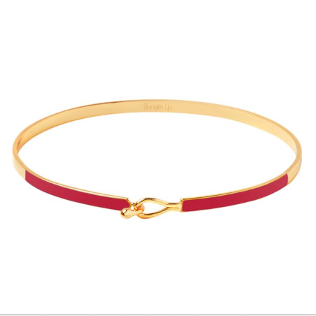 Bracelet Lily - rouge salsa   - Bangle up - Achat en ligne - Jaines