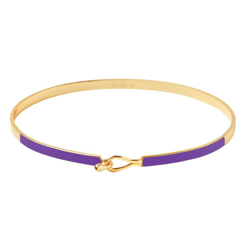 Bracelet Lily - deep purple - Bangle up