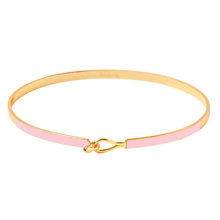 Bracelet Lily - rose coton - Bangle up - Achat en ligne - Jaines