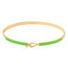 Bracelet Lily - vert granny - Bangle up