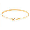 Bracelet Lily - Blanc sable  - Bangle up