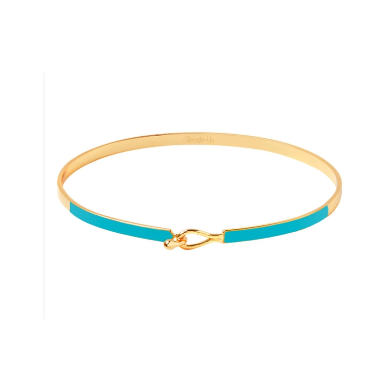 Bracelet Lily - Bleu Turquoise  - Bangle up