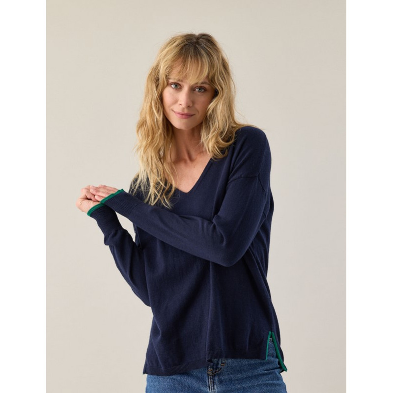 Pull DP242 navy - Diplodocus
