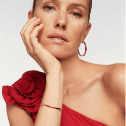 Bracelet Lily - rouge salsa - Bangle up