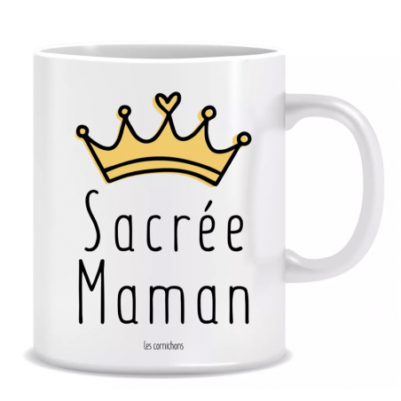 Mug Sacrée Maman - Les Cornichons - Achat en ligne - Jaines