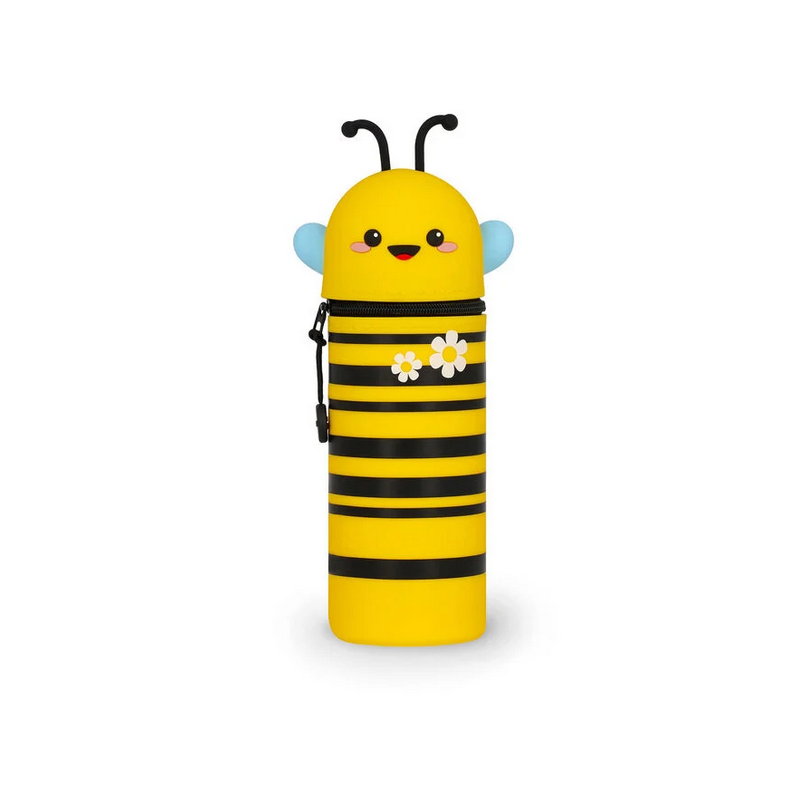 Trousse en Silicone Souple 2-en-1 - Kawaii- Abeille- Legami